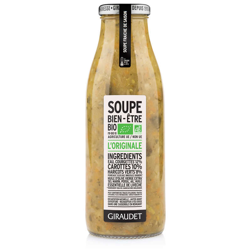 Giraudet soupe bien être bio 50cl