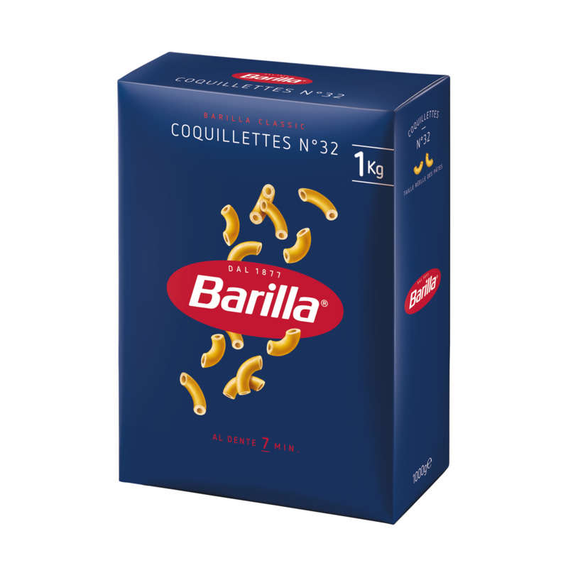 Barilla Pâtes Coquillettes 1kg