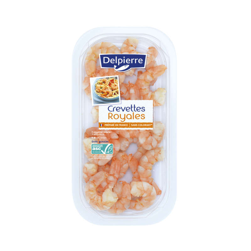 Delpierre Crevettes Royales 150G