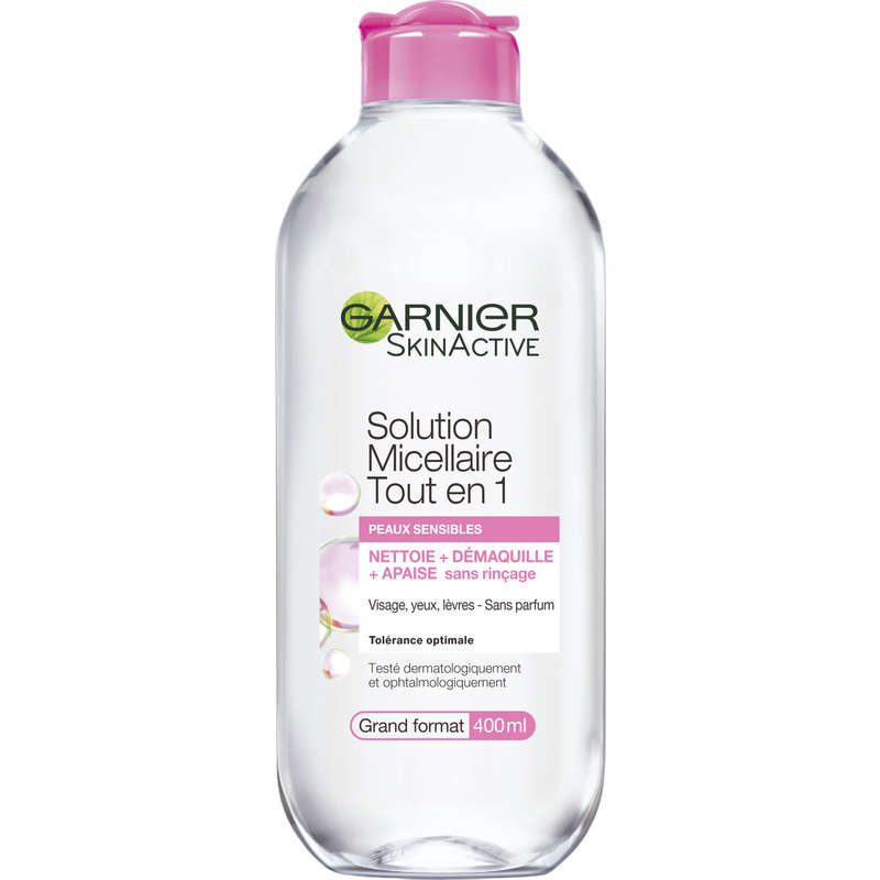 Garnier Eau Micellaire Tout en 1 Peaux Sensibles 400ml