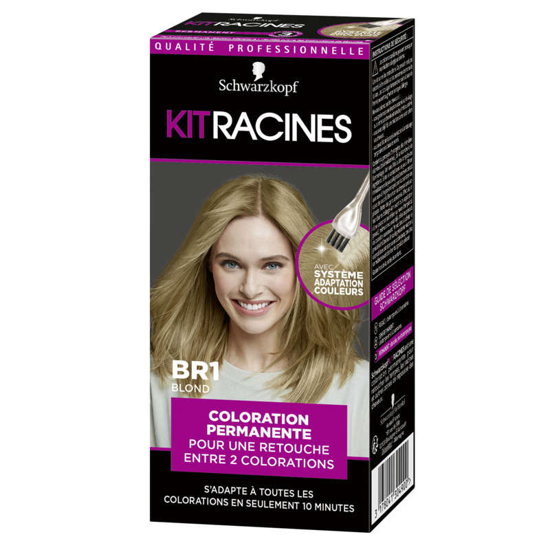 Schwarzkopf Kit Racines Coloration Permanente Blond 22 ml