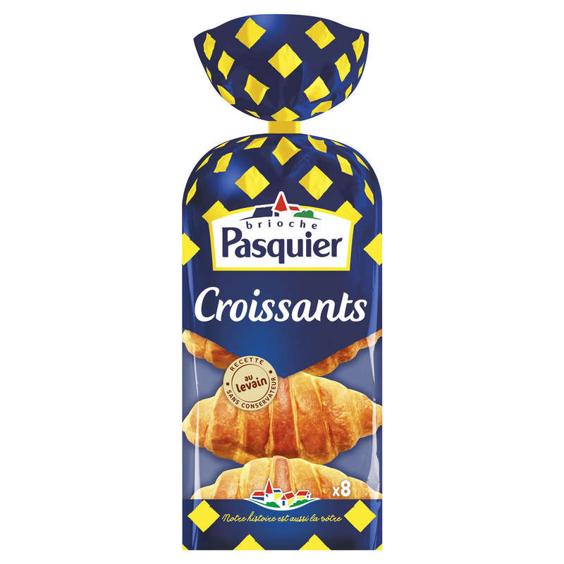 Brioche Pasquier Croissants x8 320g