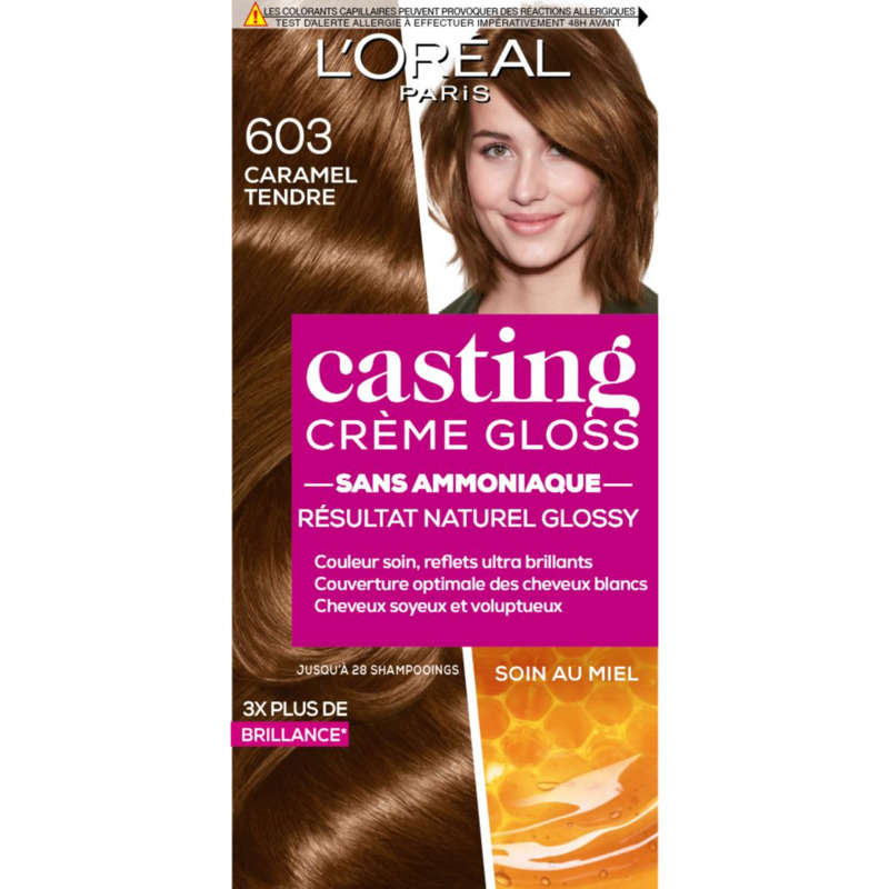 Casting Creme Gloss Coloration 603 Caramel tendre