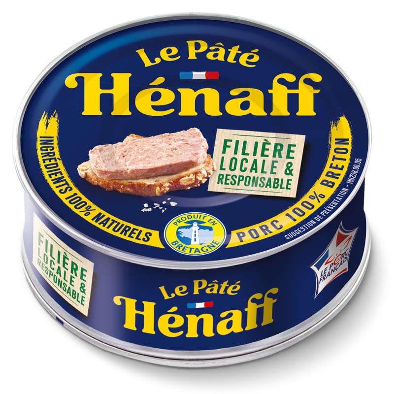 Hénaff Le Pâté With Fillets And Hams 154G