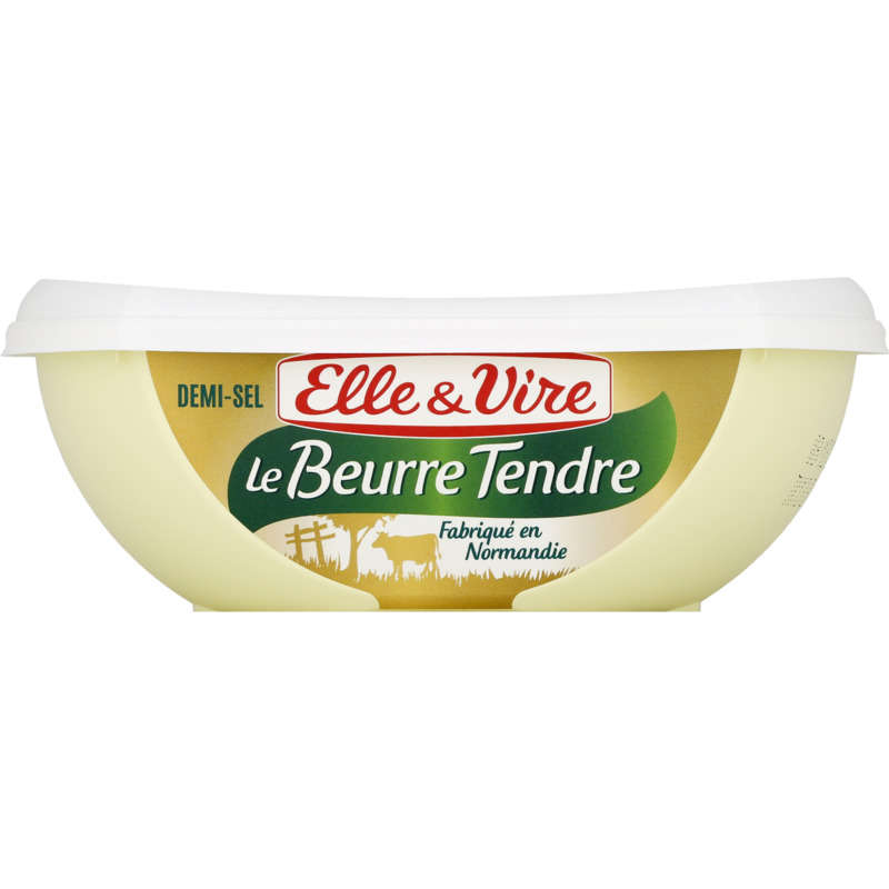 Elle&Vire Le Beurre tendre demi-sel 250g