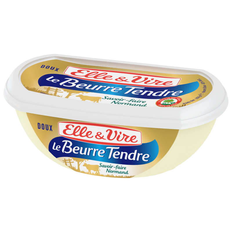 Elle & Vire le Beurre Tendre Doux 250g