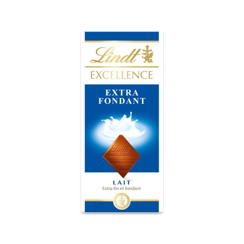 Lindt Excellence Extra-Mellow Milk Chocolate Bar 100g