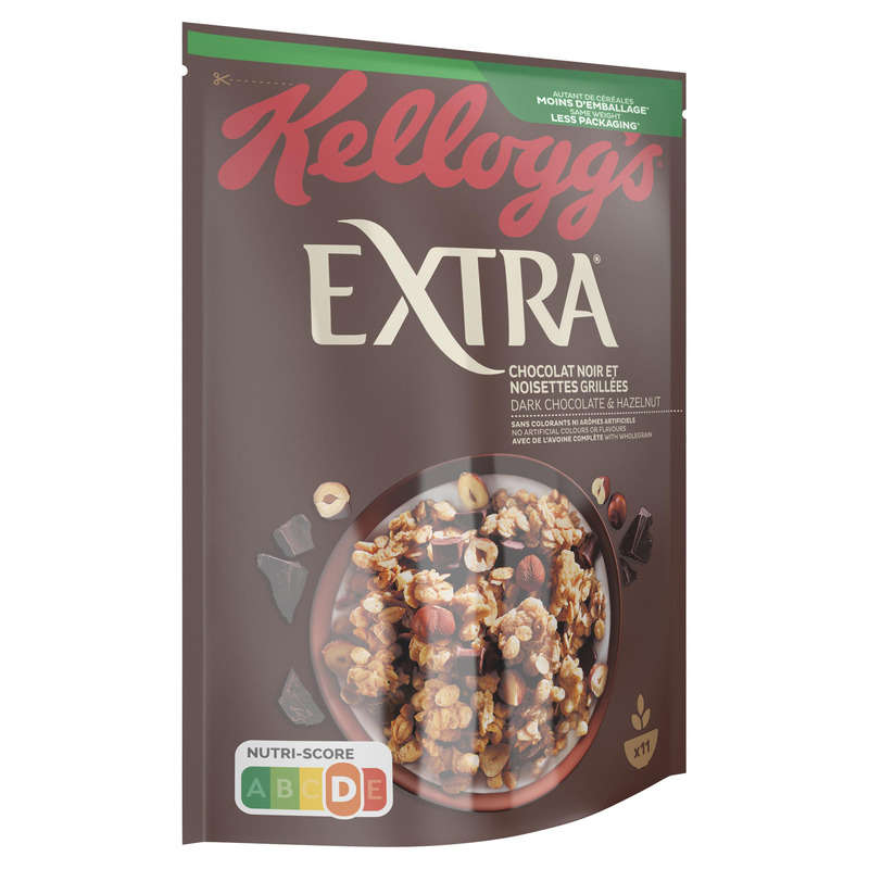 Kellogg's Extra Dark Chocolate Hazelnut Cereal 500g