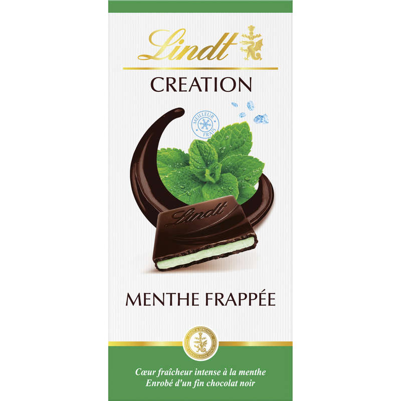 Lindt Création Noir Menthe Frappée 150G