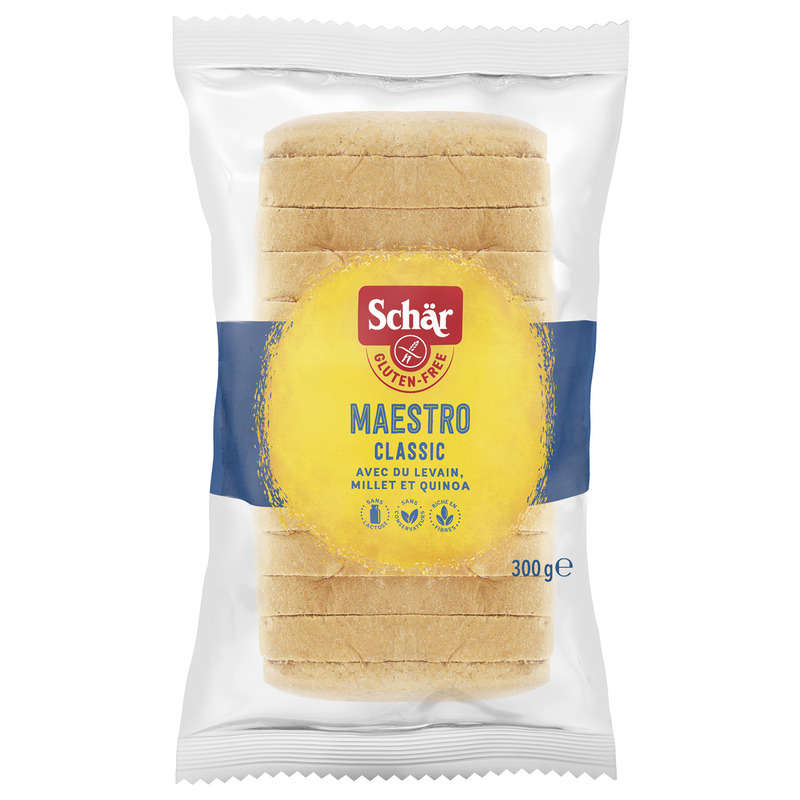 Schär Maestro Classic Gluten Free Bread 300G