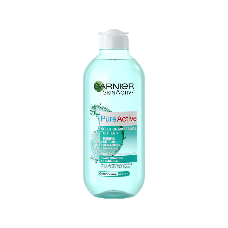 Garnier Eau Micellaire Tout en 1 Peaux Mixtes à Grasses 400ml