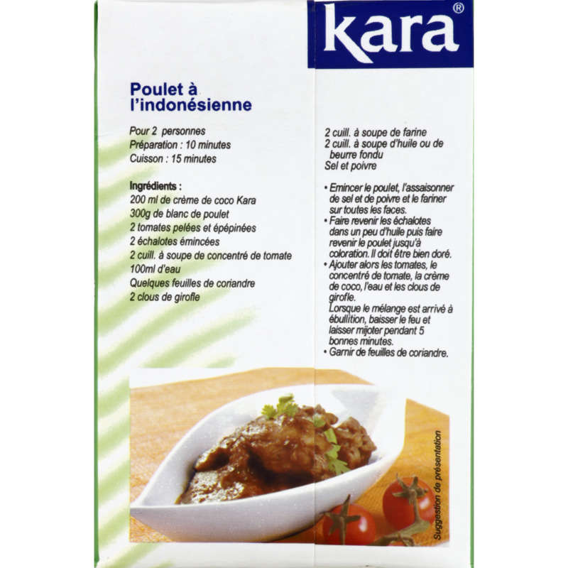 Kara Crème de Coco Onctueuse 400ml