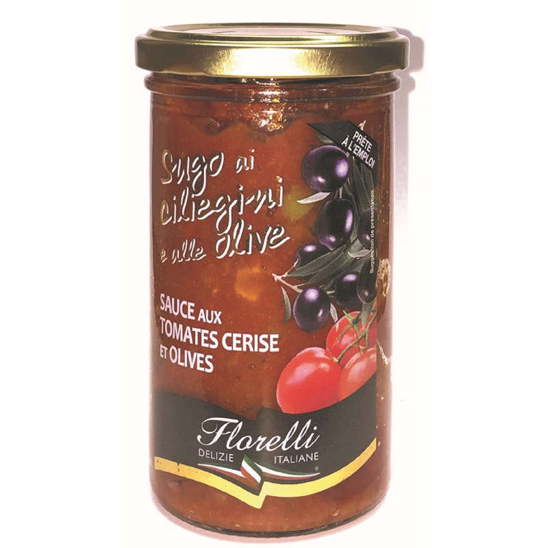 Florelli Sauce Tomate Aux Olives 250G