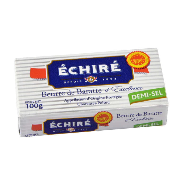 Echiré Semi-salted churned butter 100g