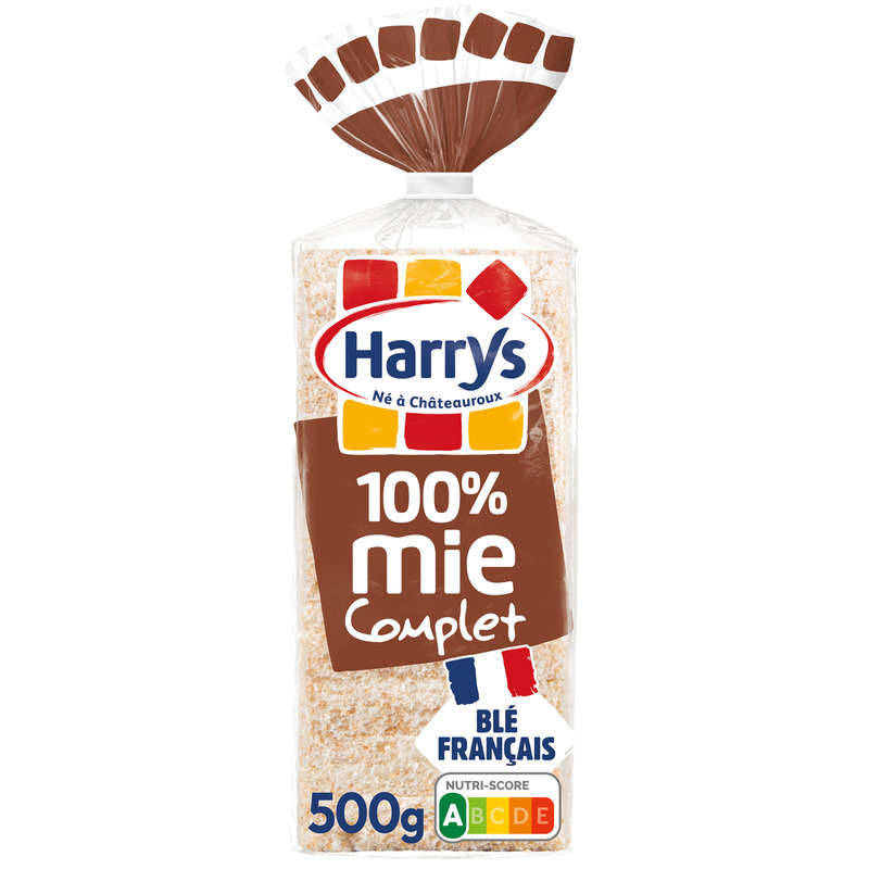 Harrys 100% Wholemeal Bread 500g