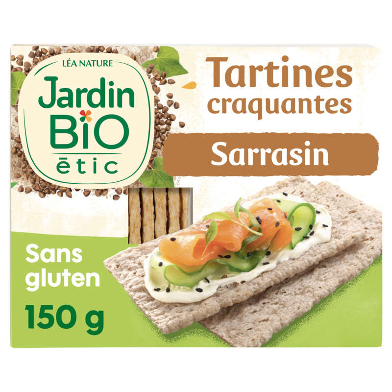 Jardin Bio Tartines Sarrasin Gluten Free 150G