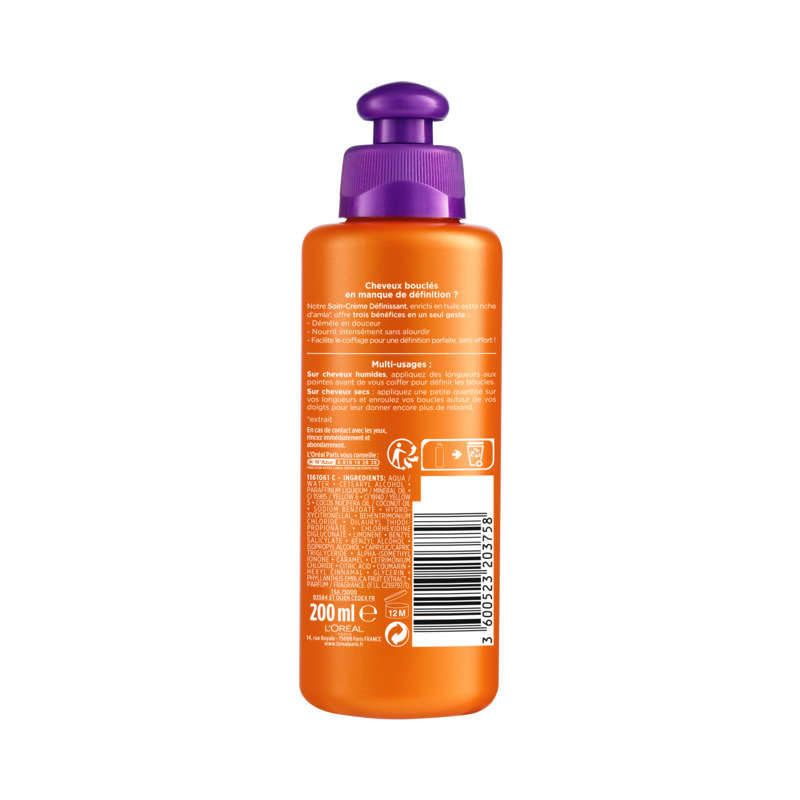 Elseve Soin Crèmes Boucles Sublimes Cheveux Secs et Bouclés 200ml