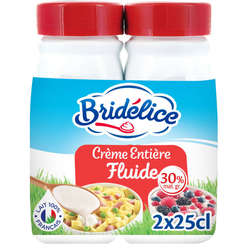 Bridélice Fluide Entière 30% Mat.Gr 2x25cl