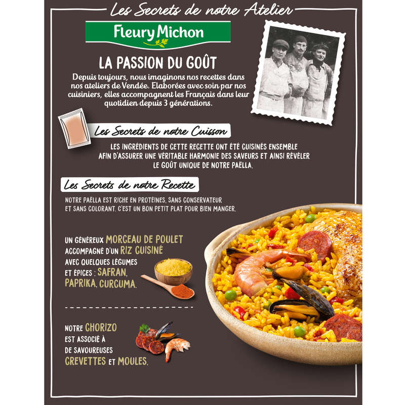 Fleury Michon Paëlla Valenciana 400g