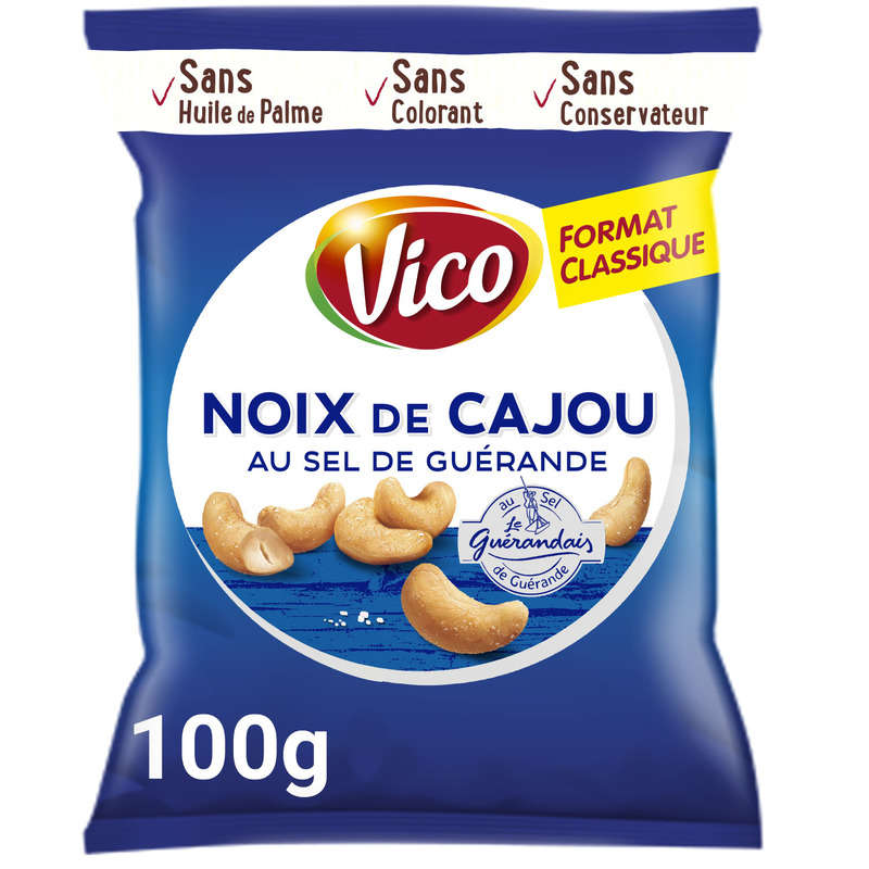 Vico Noix de Cajou Salee 100 G 100g