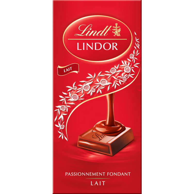 Lindt Tablette Lindor Chocolat Lait 150G