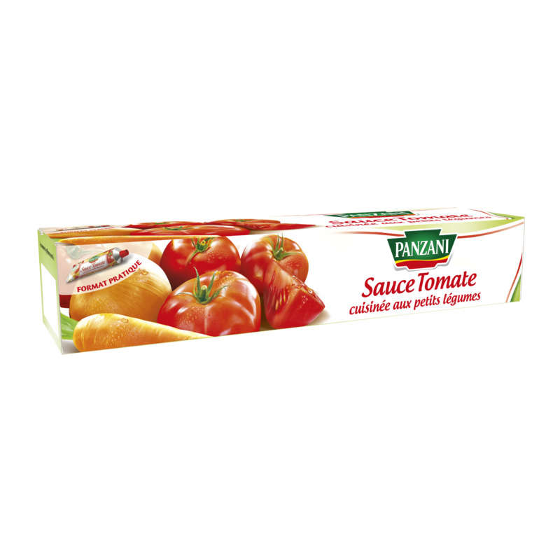 Panzani sauce tomate aux petits légumes le tube de 180 gr