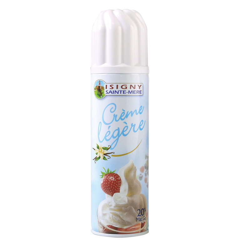 Isigny Sainte Mère Crème légère fouettée 20% MG 250G