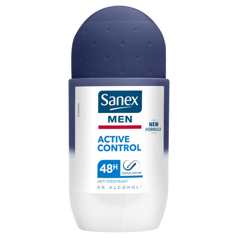 Sanex Men Déodorant Homme Bille Dermo 48h Anti-transpirant 50ml