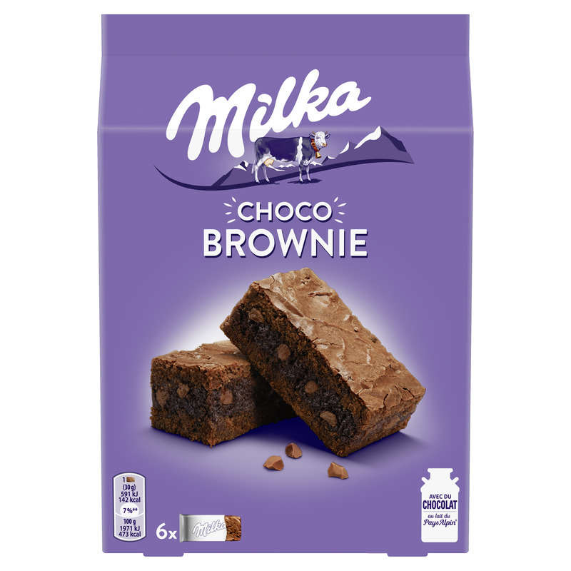 Milka Gâteaux Choco Brownie 180g