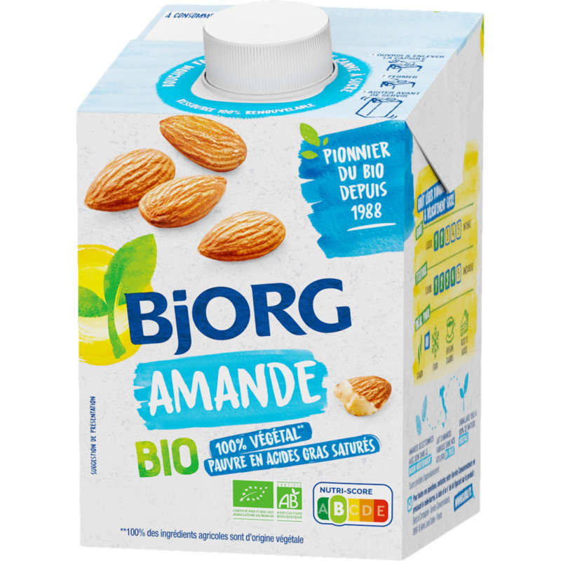 Bjorg Lait D'Amande Bio 50Cl