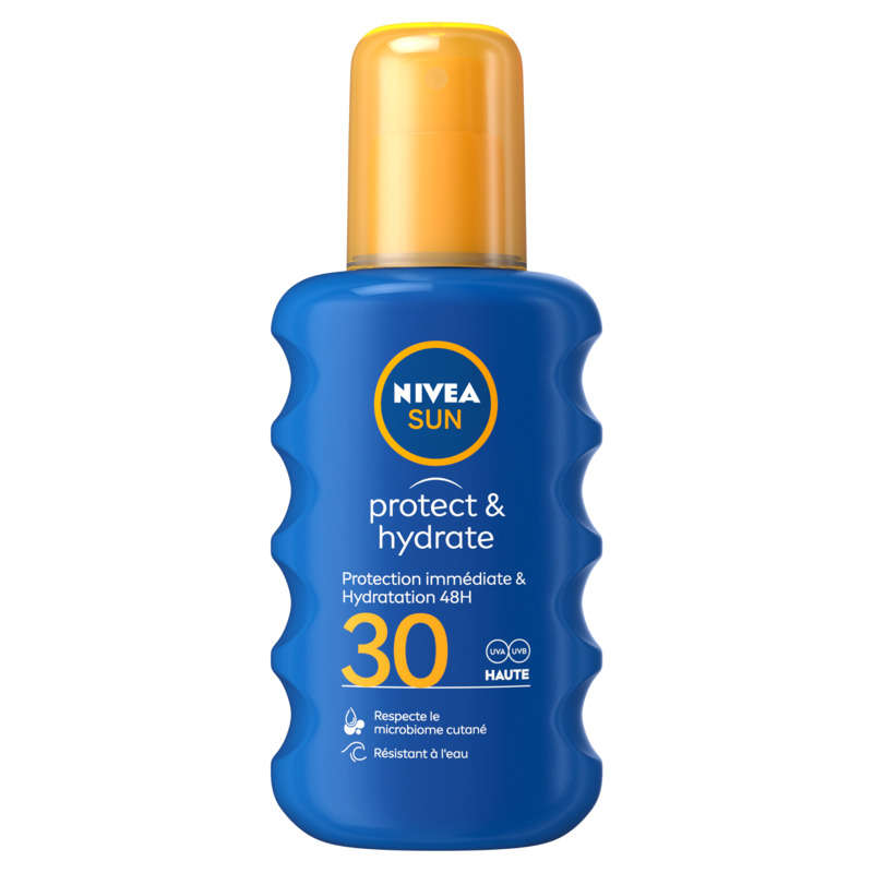 Nivea Spray Protecteur Protect & Hydrate Spf 30 200Ml