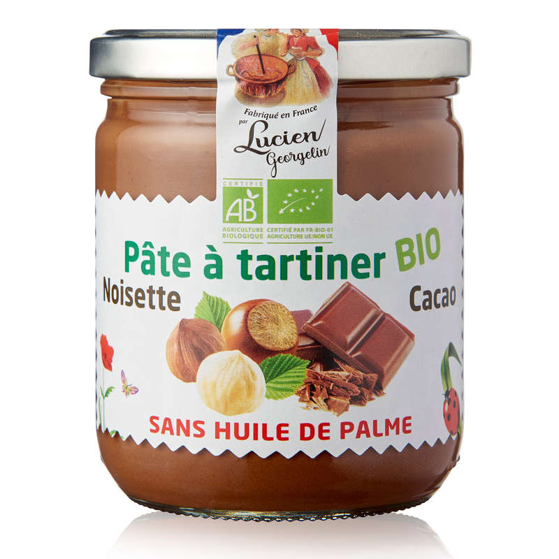 Les Recettes Cuites Au Chaudron Pâte À Tartiner Noisette Cacao, Bio 400G