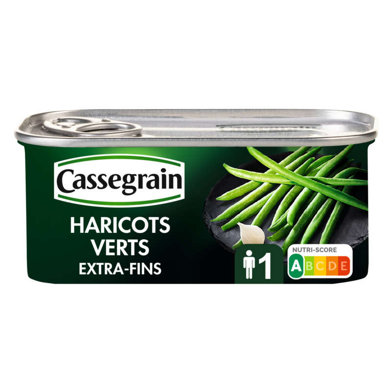 Cassegrain Extra Fine Green Beans Hand Picked and Arranged 110g