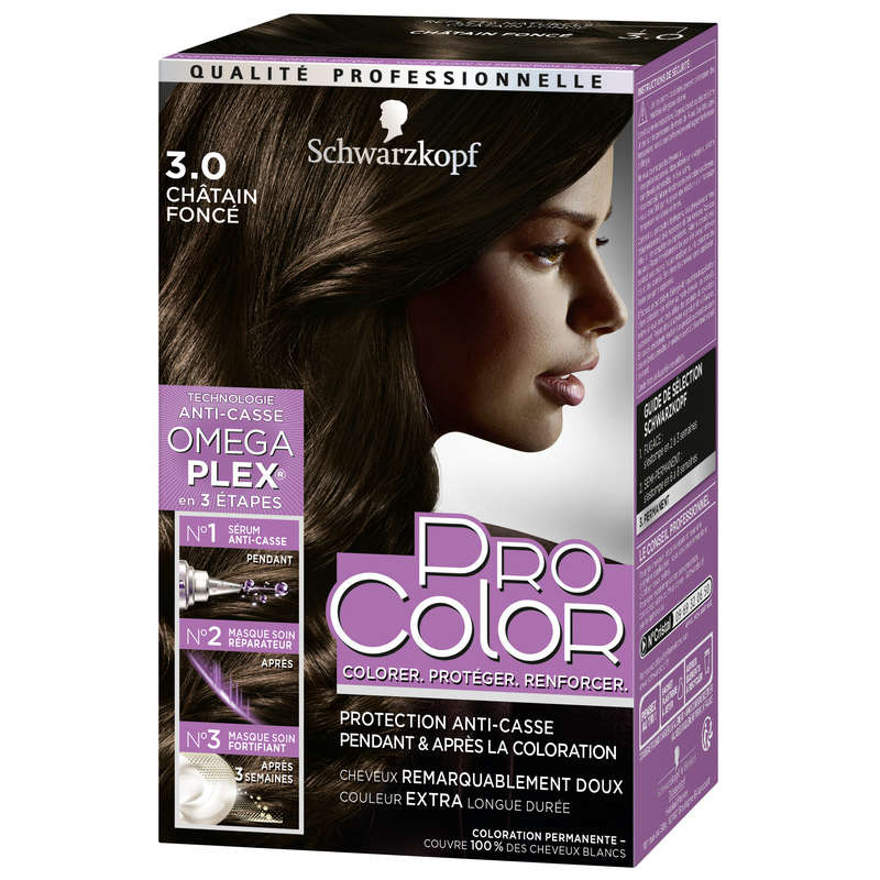 Pro Color Coloration Permanente Châtain Foncé 3.0