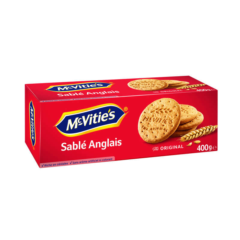 Mc Vitie's English Shortbread Biscuits 400g