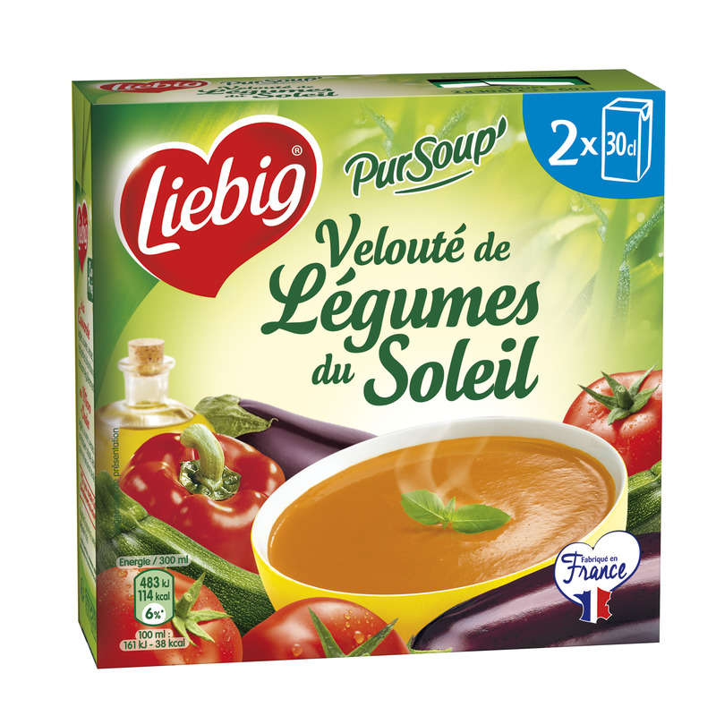 Liebig PurSoup' Velouté de légumes du soleil 2 x 30 cl