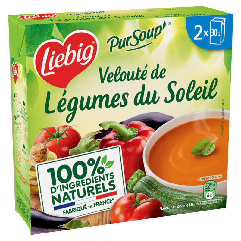 Liebig PurSoup' Velouté de légumes du soleil 2 x 30 cl