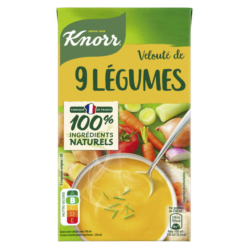 Knorr Liquid Soup Velouté of 9 Vegetables 1l