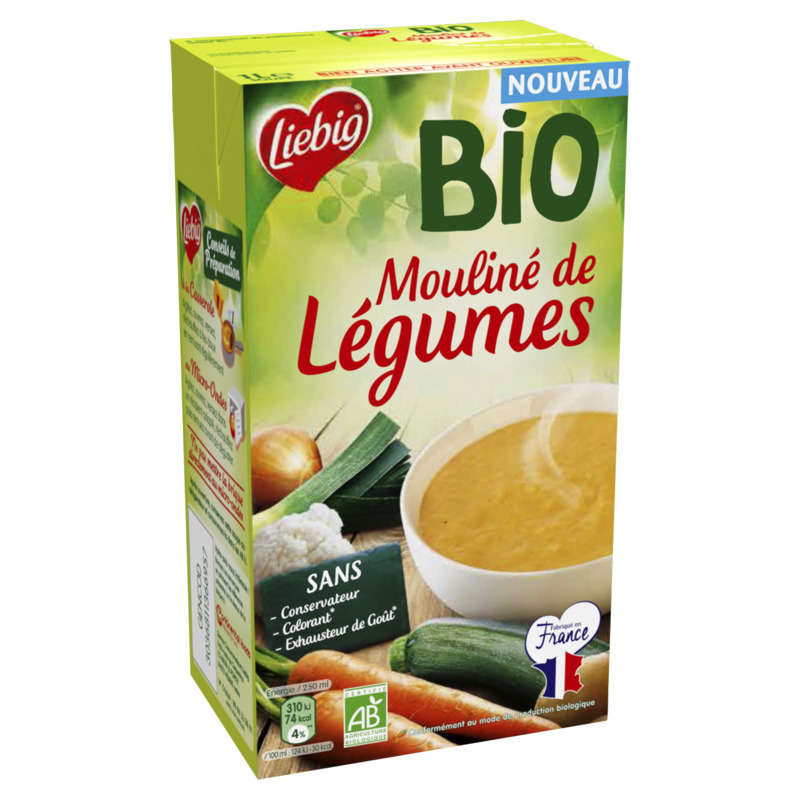 Liebig Organic Vegetable Puree Soup 1 L