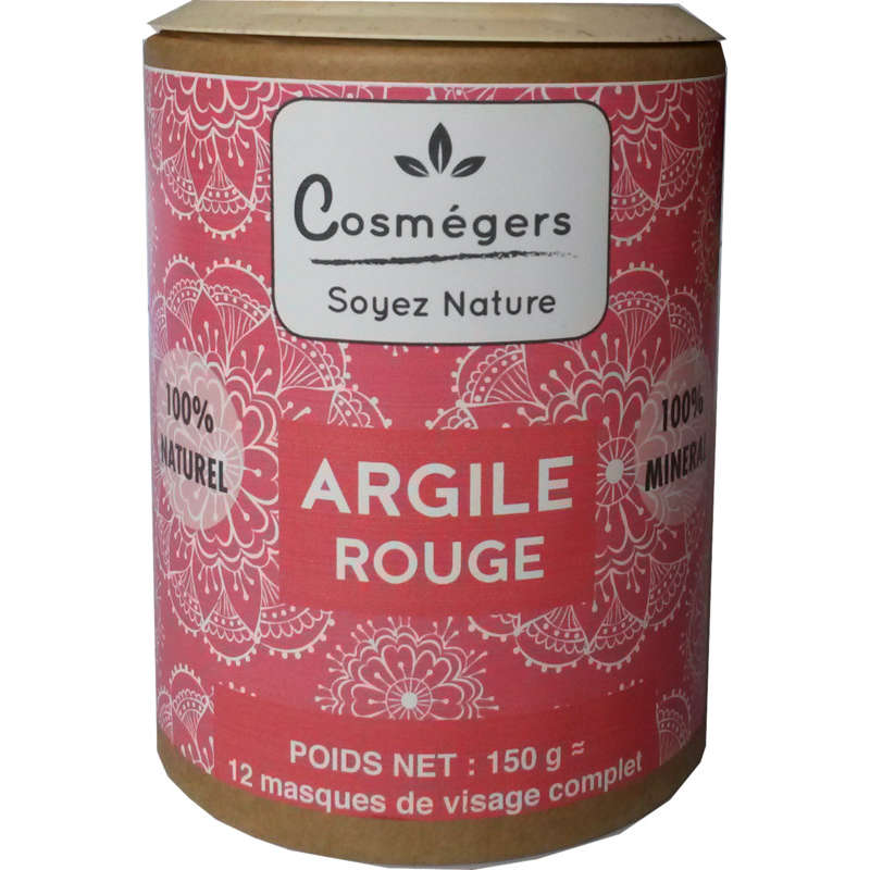 Cosmergers Argile Rouge 150G