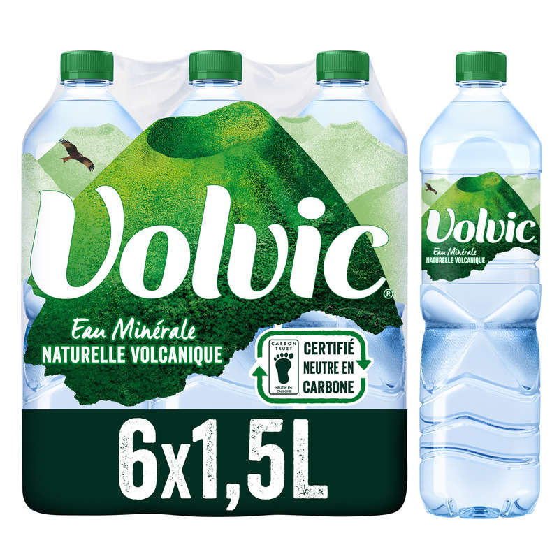 Volvic eau minérale naturelle 6x1,5L