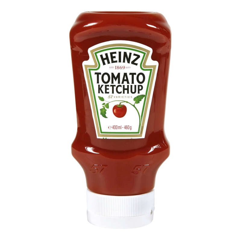 Heinz Tomato Ketchup Top Down Bottle 460G