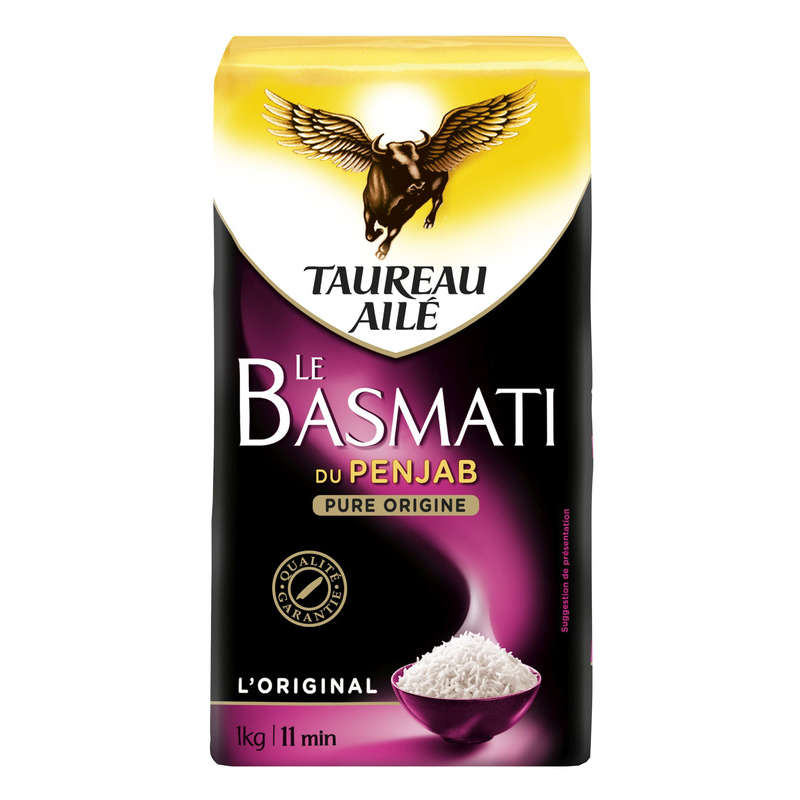 Taureau Ailé Le Basmati du Penjab, l'Original 1kg