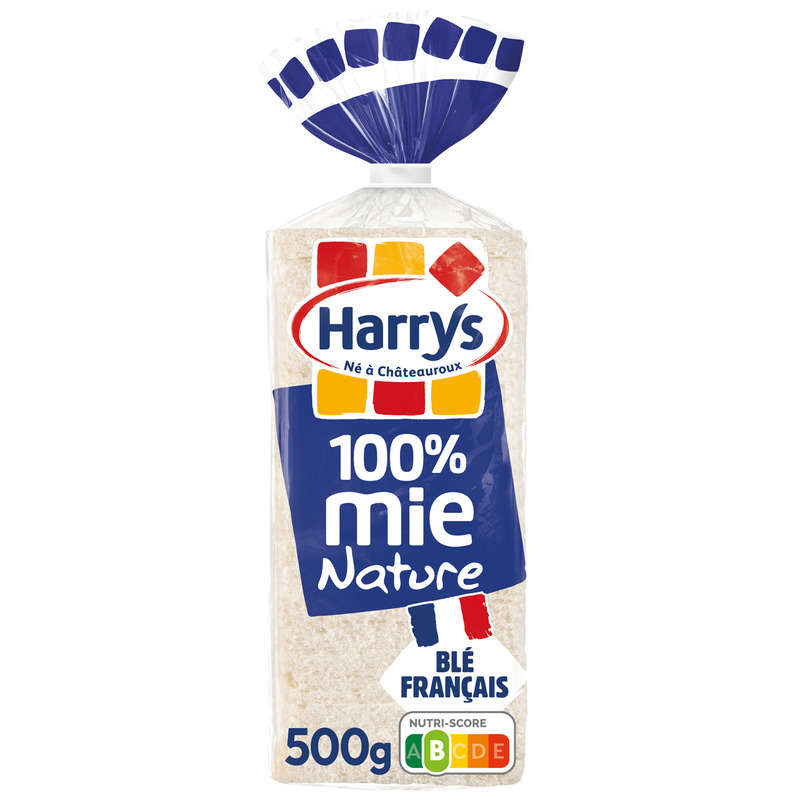 Harrys Bread 100% Mie Nature 500g