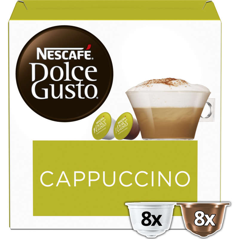 Nescafé Dolce Gusto Capsules de cappucino extra cremoso 186,4g