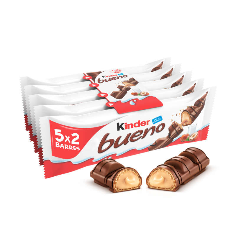 Kinder Bueno T2 x5 pack de X2 barres 215g