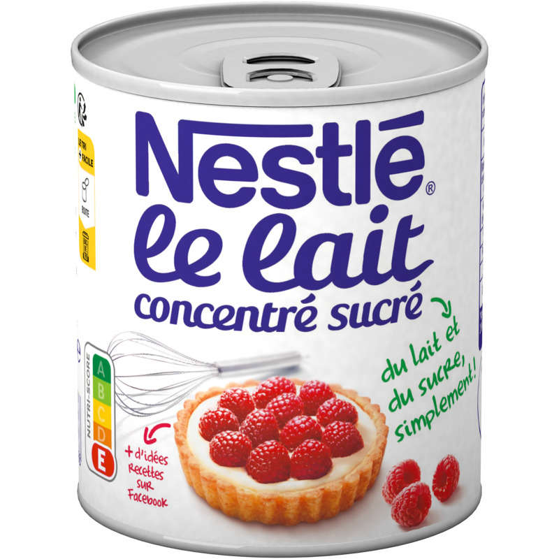 Nestle Sweetened Condensed Milk for baking whole milk box 397g