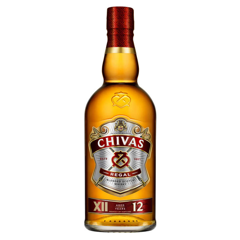 Chivas Regal Whisky Ecosse Blended 12 Ans 40 %Vol. 70Cl