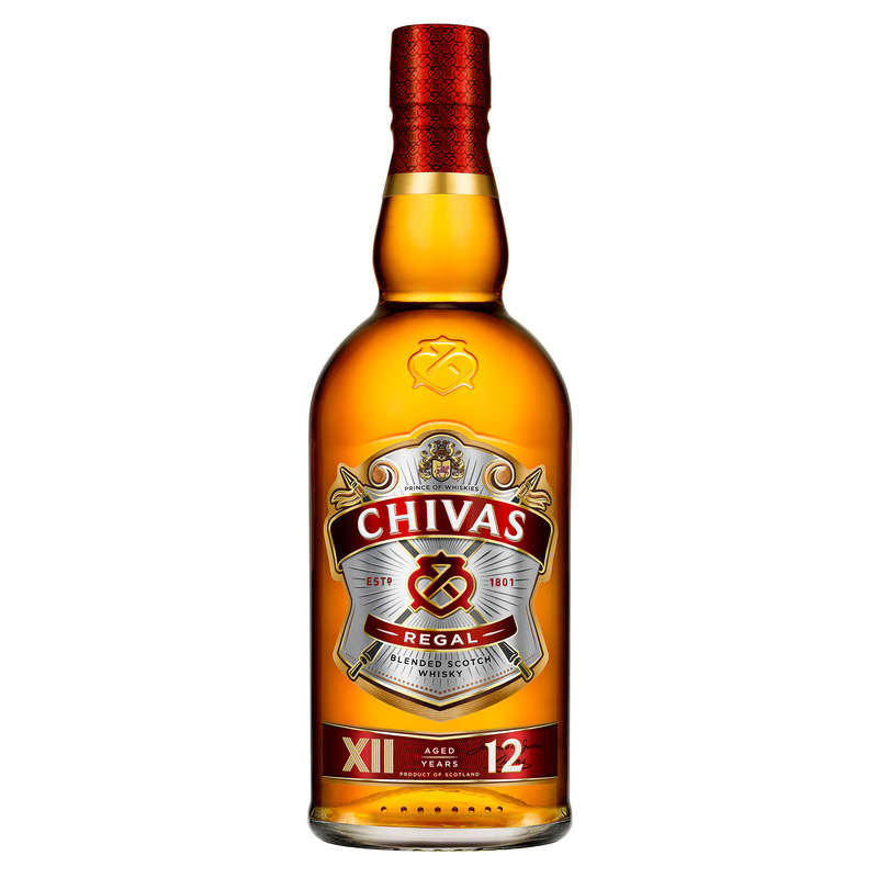 Chivas Regal Whisky Ecosse Blended 12 Ans 40 %Vol. 70Cl