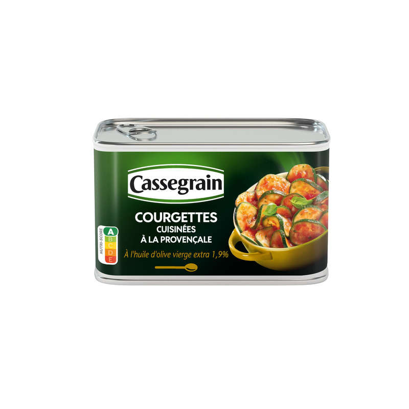 Cassegrain Provencal Cooked Zucchini 375g